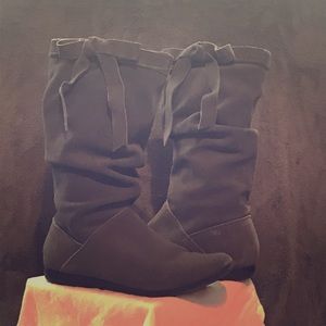 Women’s Mid calf scrunch boots sz 7 1/2